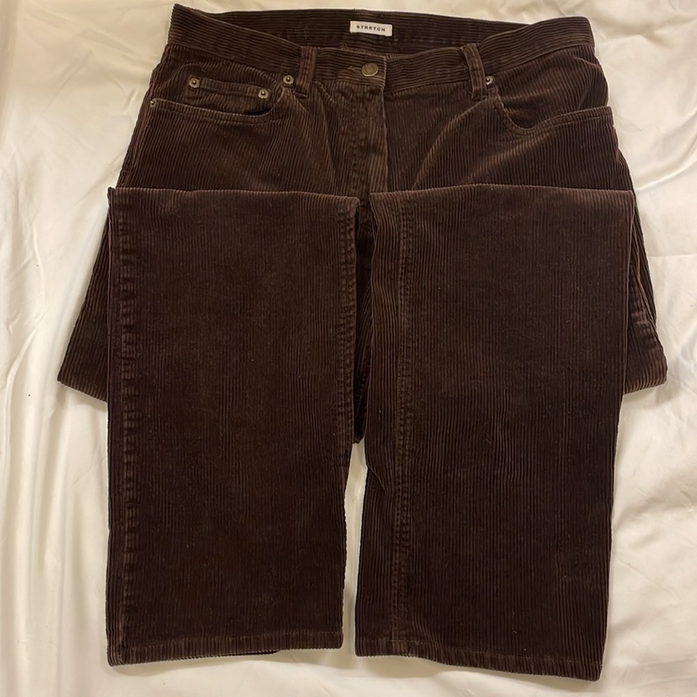 Brown corduroy jeans - Picture 3 of 3